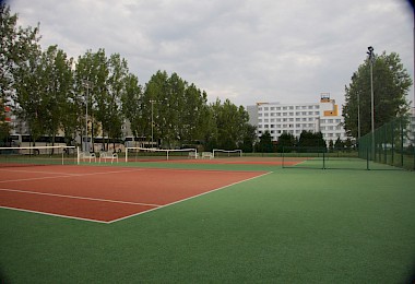 Tennis courts