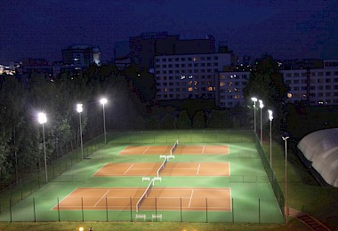 Tennis courts